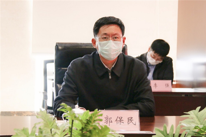 山西金控集团董事长张炯玮总经理高向新会见山西国运董事长郭保民一行